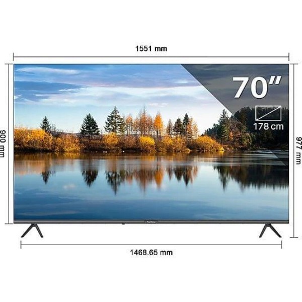 Фото - Телевизор TEEVIEW TV70UQG-EU